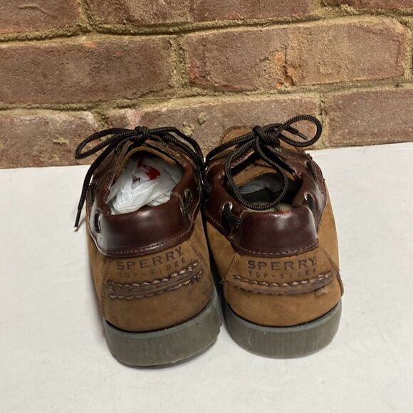 Sperry Brown Leeward Boat Shoe Size 8 - Picture 5 of 10